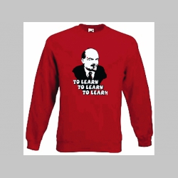 Lenin - To Learn mikina bez kapuce